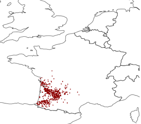 Simple plot with rworldmap